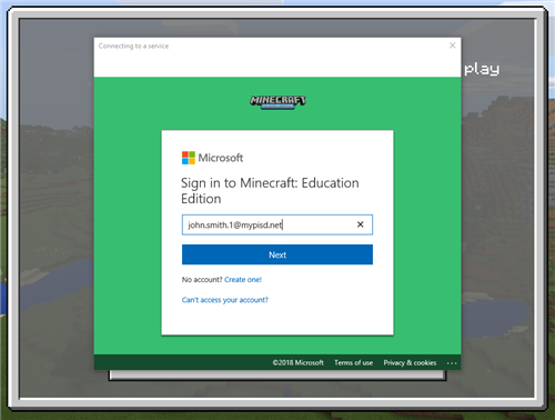 minecraft sign in - student email minecraft sign in - student email